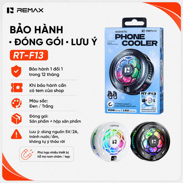 Đế tản nhiệt điện thoại Remax RT-F13.