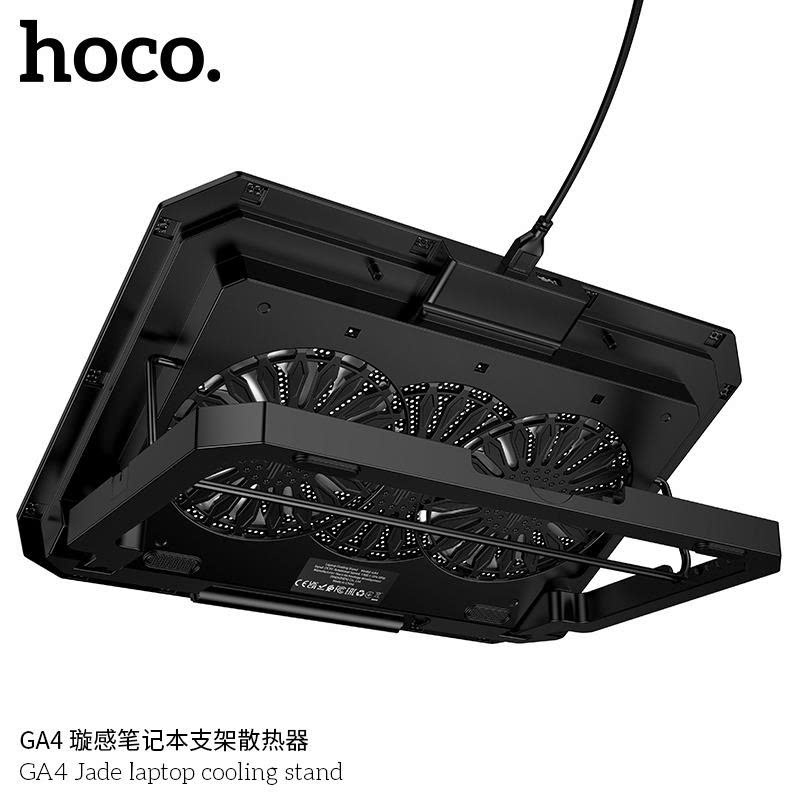 Quạt tản nhiệt Laptop 2 quạt Hoco GA4