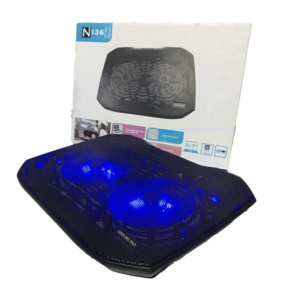 Đế Tản Nhiệt Laptop N136 (2 Fan)