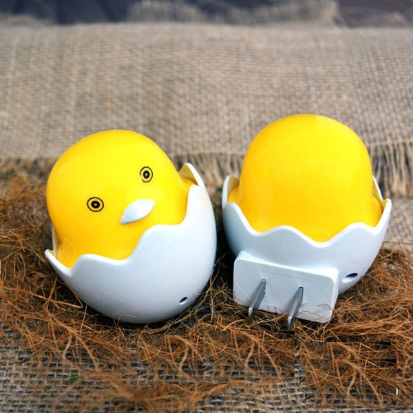 Đèn Ngủ Quả Trứng Gà Tự Động Sáng Khi Trời Tối