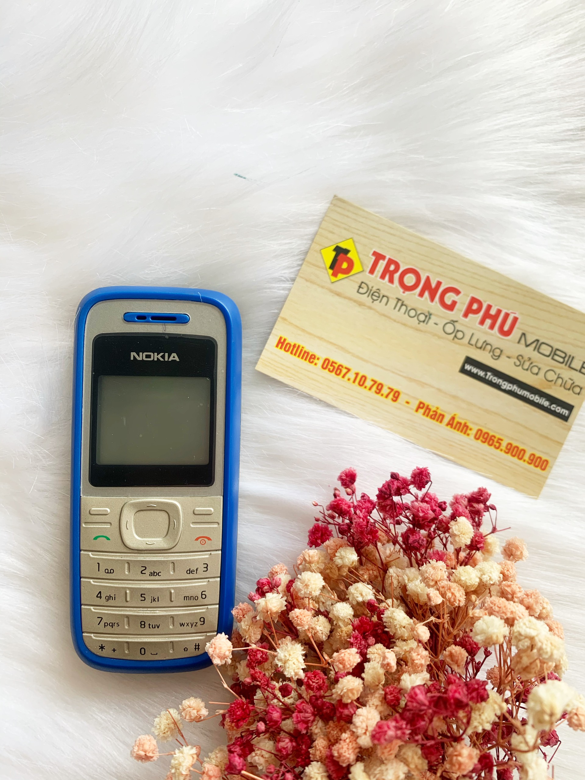 Điện thoại Nokia 1200 zin Renew đủ pin sạc