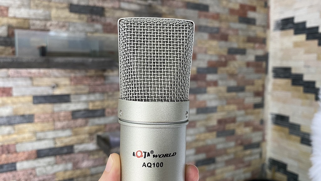 Mic Thu Âm Aqta AQ-100 - Vàng
