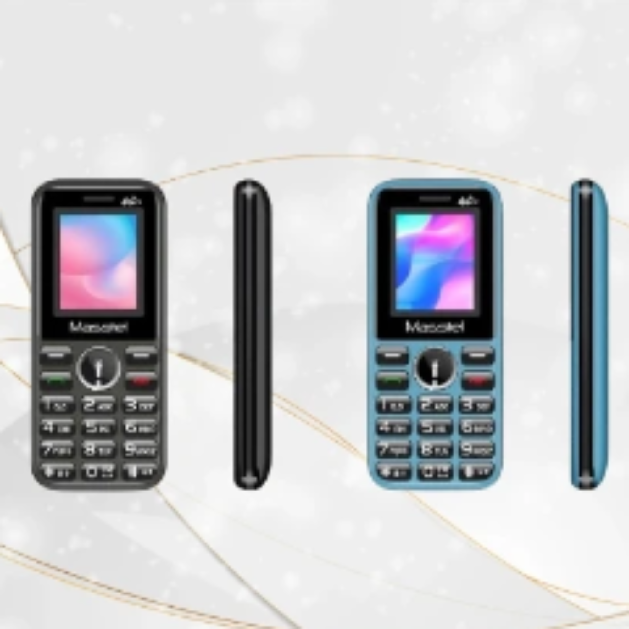 Điện thoại Masstel izi S3 4G Chính hãng - Sóng 4G chuẩn