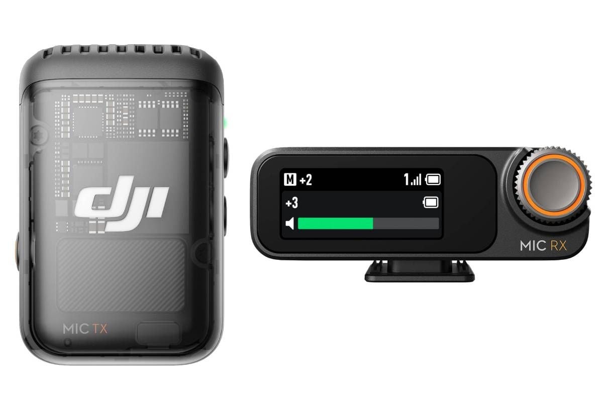 Micro thu âm DJI Mic 2 (1 TX + 1 RX) 1 mic + 1 thu + phụ kiện