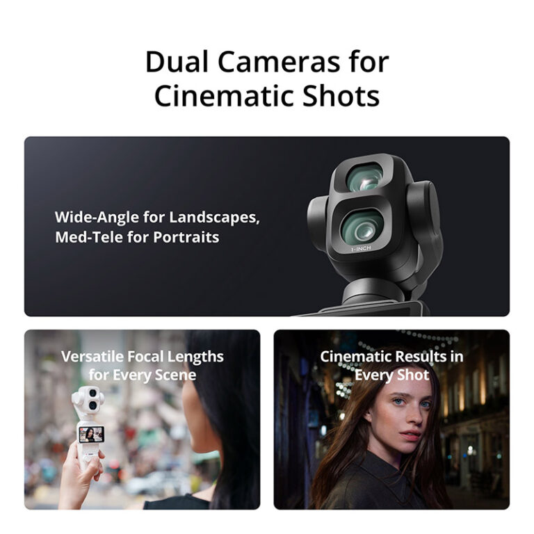 Camera hành động DJI OSMO Pocket 4P Vlog Combo