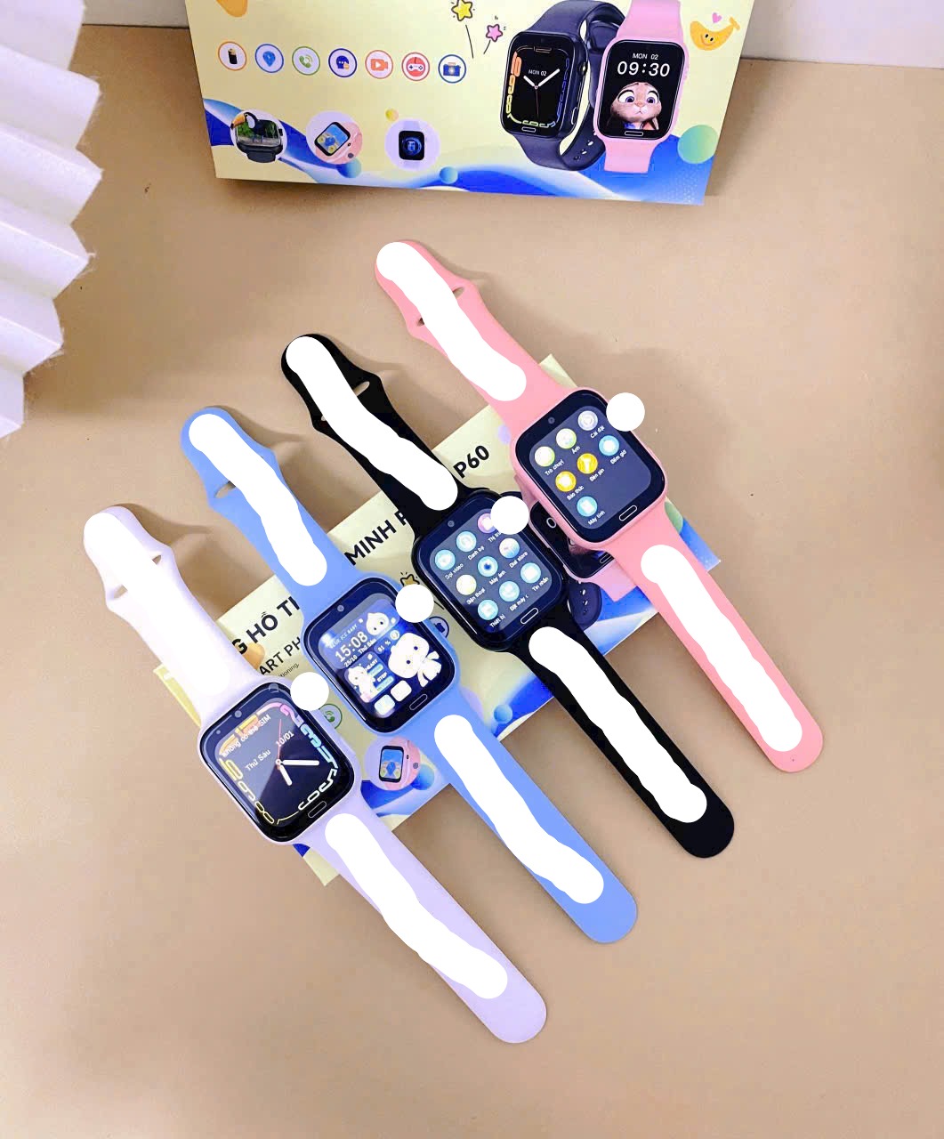 Đồng Hồ Định vị Trẻ Em Picom P60 4G Gọi Video