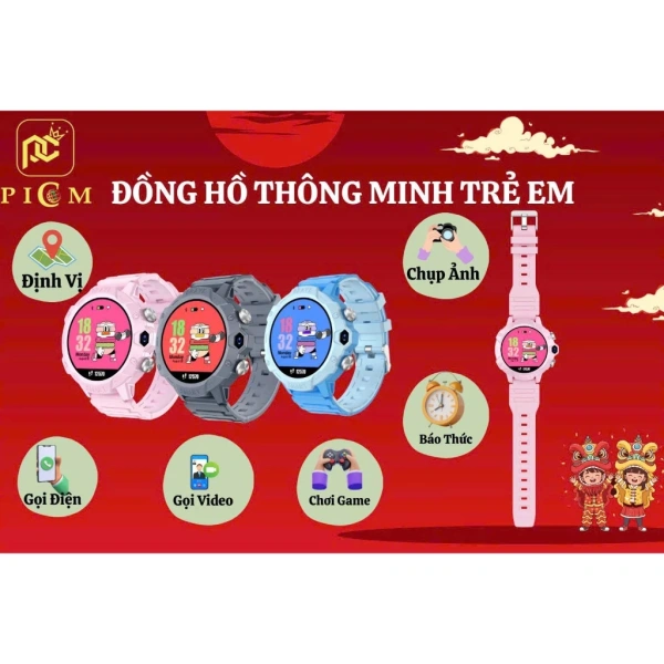 Đồng Hồ Định vị Trẻ Em Picom P93