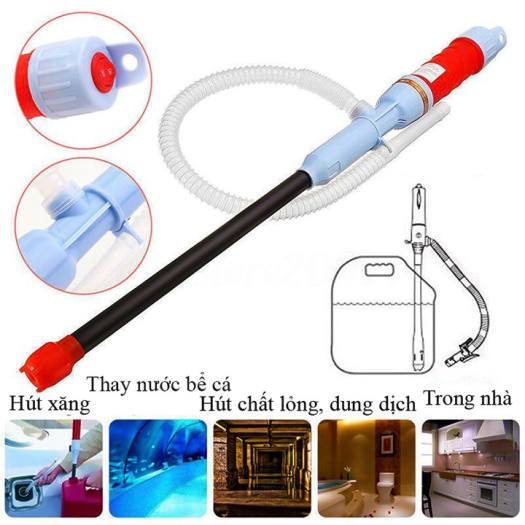 Dụng Cụ Bơm Hút Nhiên Liệu Bằng Pin.
