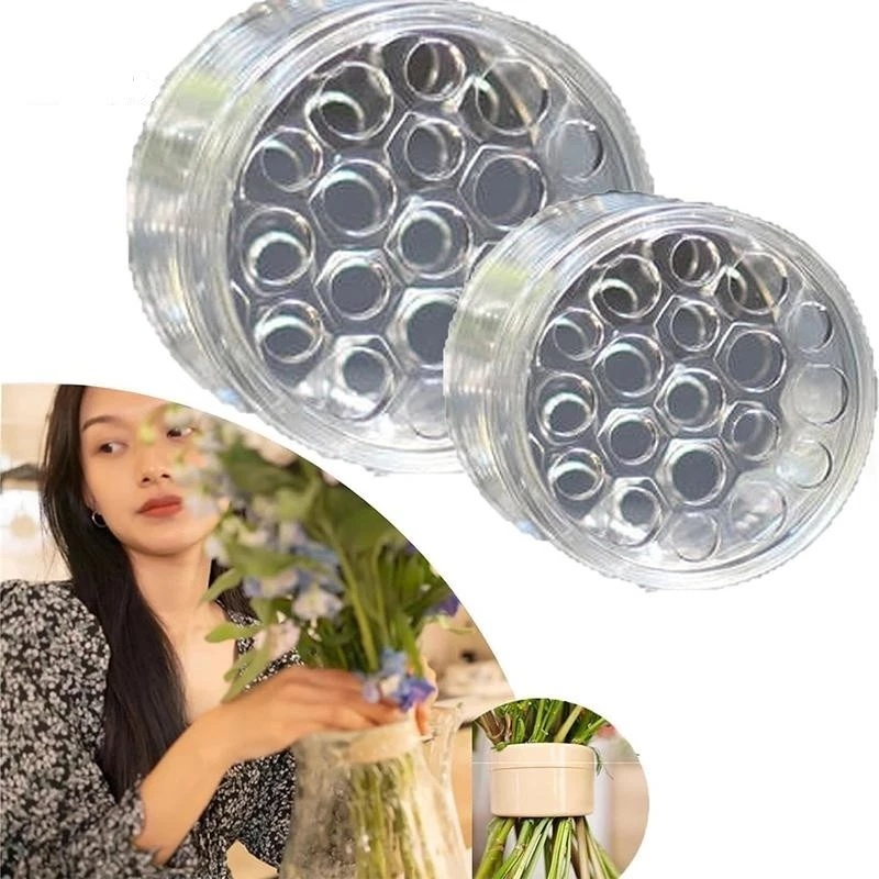 Dụng cụ cắm định hình, xoay cuống hoa size (lớn) 8x8x5cm