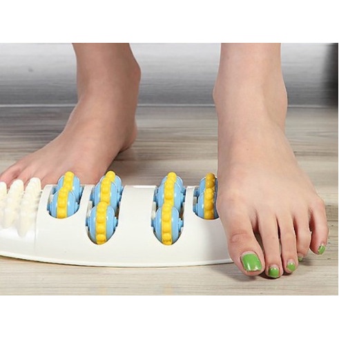 Dụng Cụ Massage Bàn Chân 10 con lăn bằng nhựa