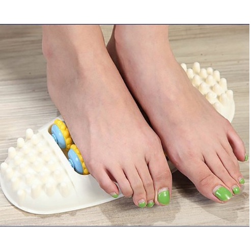 Dụng Cụ Massage Bàn Chân 10 con lăn bằng nhựa