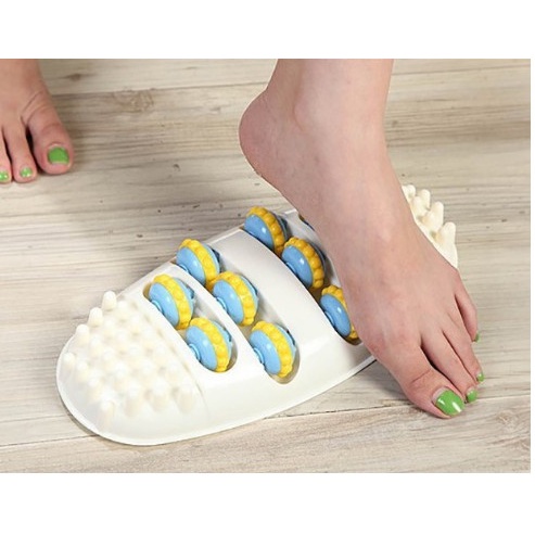 Dụng Cụ Massage Bàn Chân 10 con lăn bằng nhựa