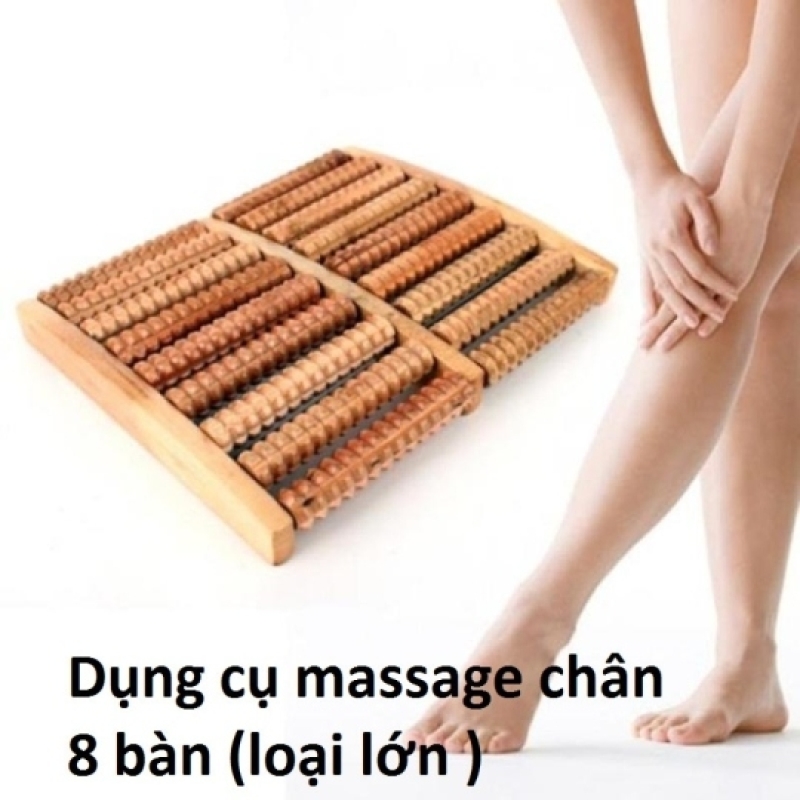 Dụng Cụ Massage Chân 5-8 Thanh Gỗ