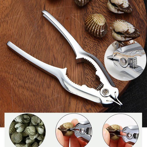 Dụng Cụ Tách Sò, ốc, mắt ca, kẹp cua ghẹ ... Inox.