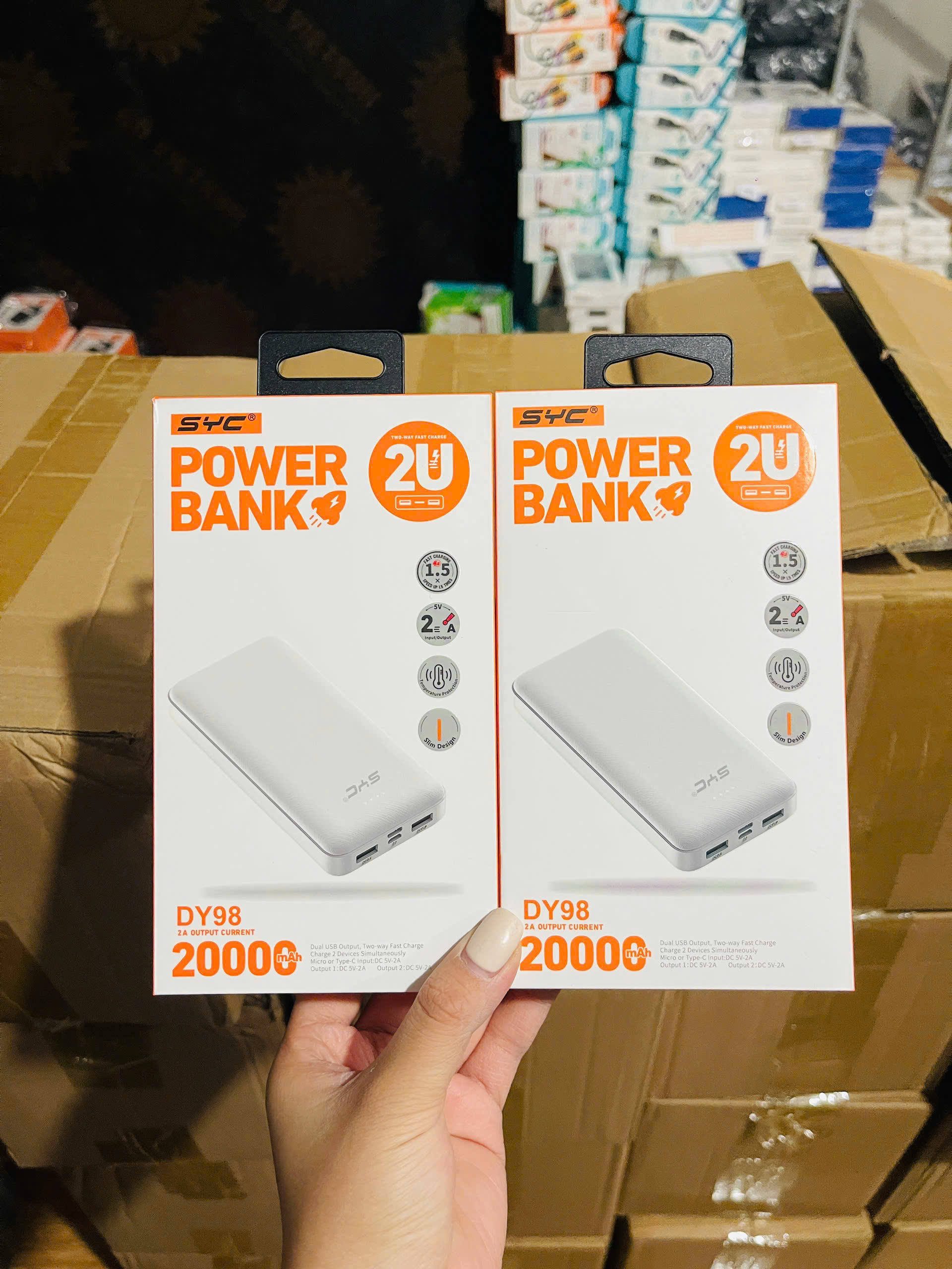Sạc dự phòng SYC DY98 20000 mah