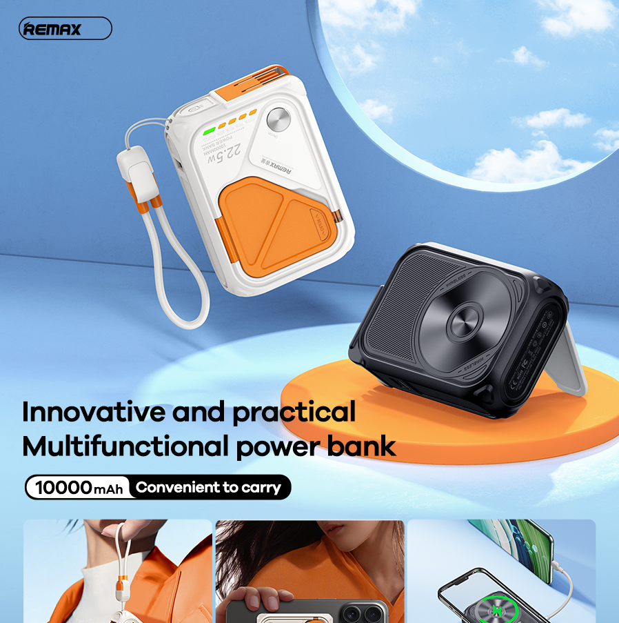Sạc dự phòng Nhanh 22.5W Remax RPP-116 10.000mah không dây