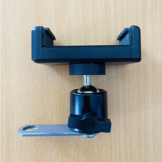 Kệ Xe máy đỡ điện thoại Gắn Chân Gương Xoay 360 Độ Chữ U