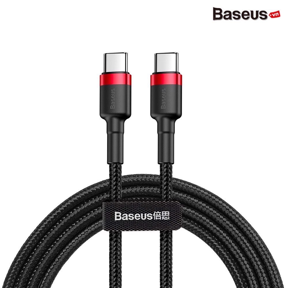 Cáp sạc TypeC-TypeC Baseus Cafule 60W