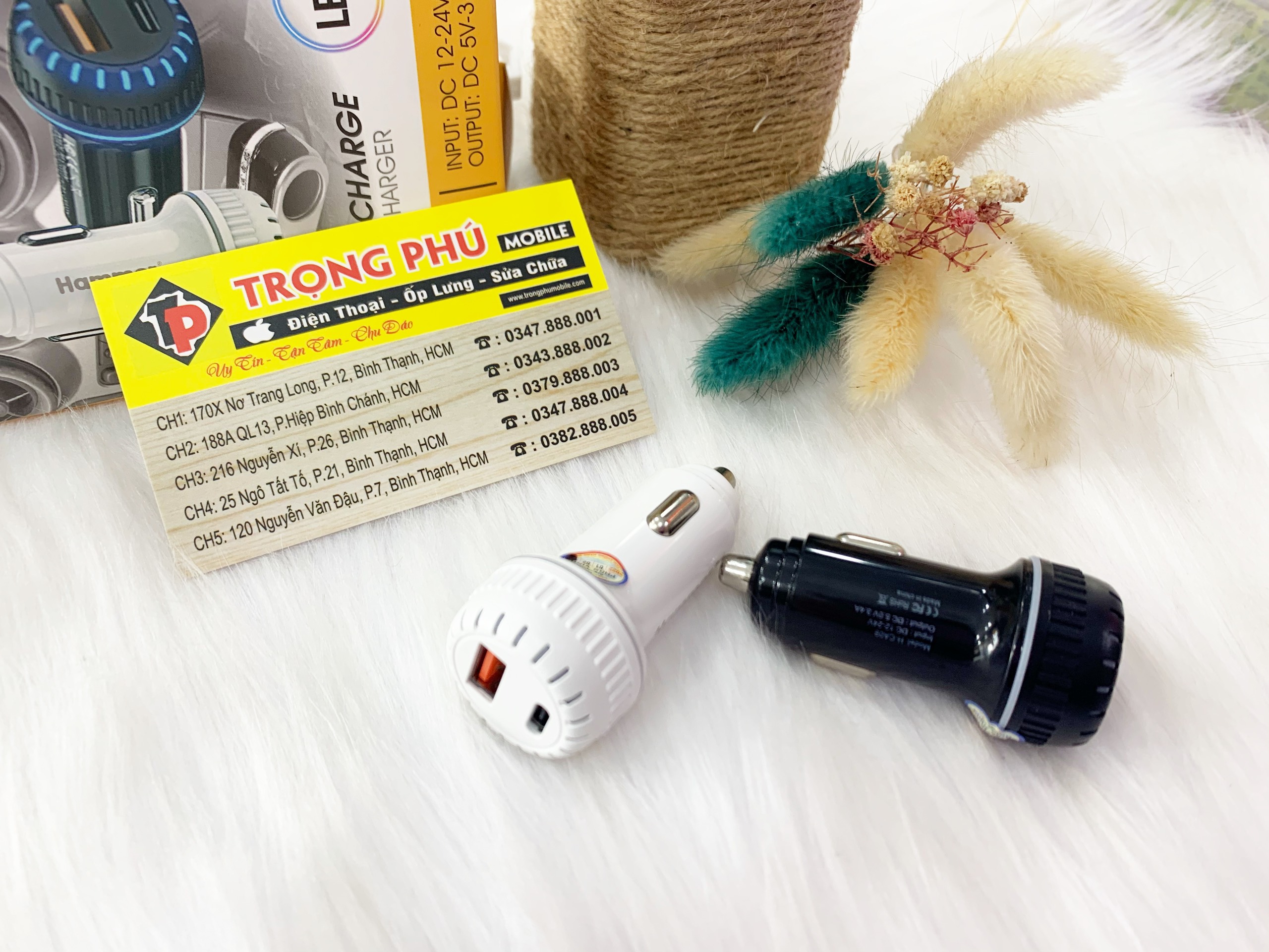 Tẩu sạc ô tô Hammer Ca09 17W cổng USB + Type