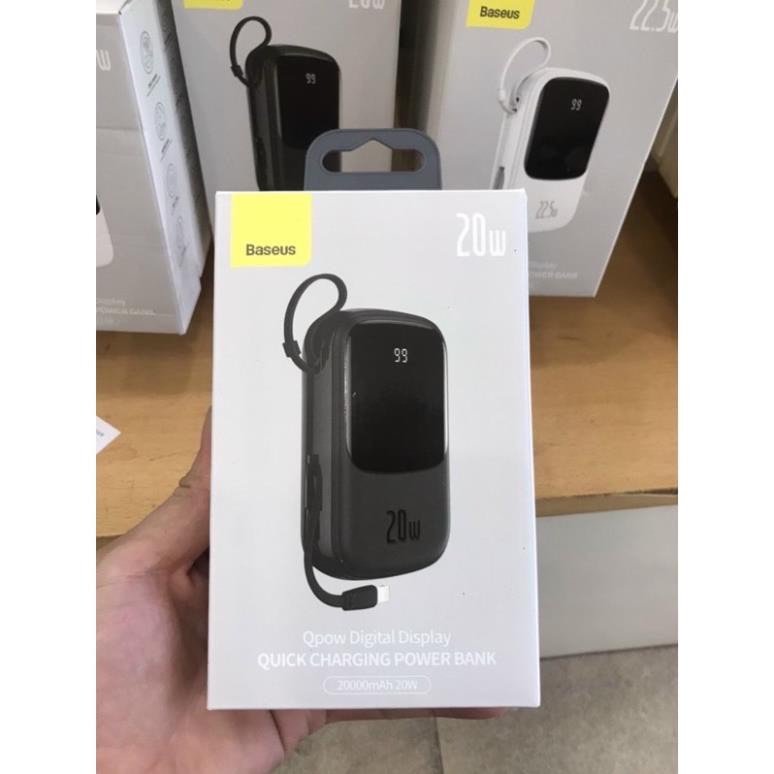 Sạc dự phòng Baseus QPOW 20W 20000mAh