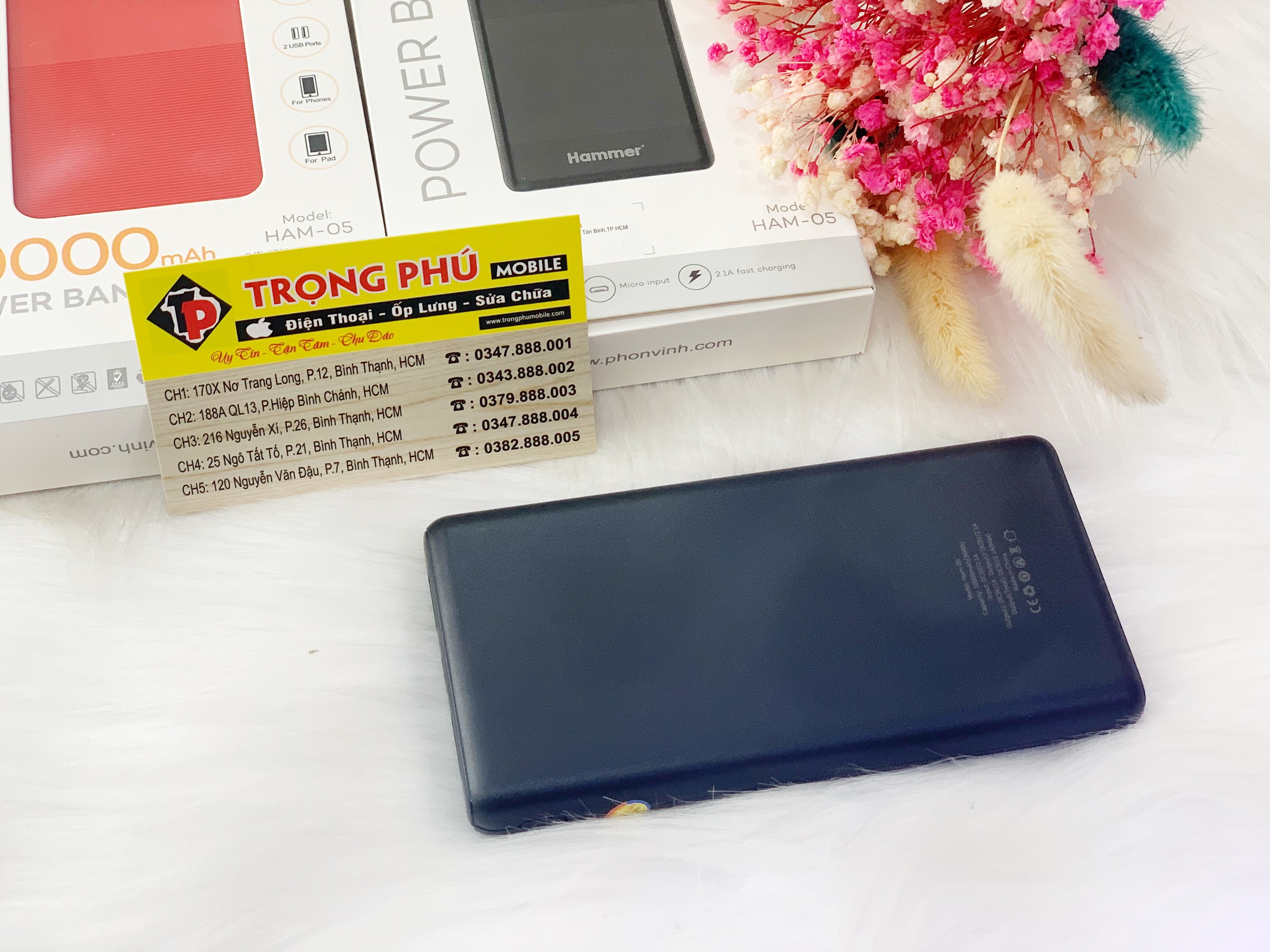 Sạc dự phòng Hammer 10.000mAh H05