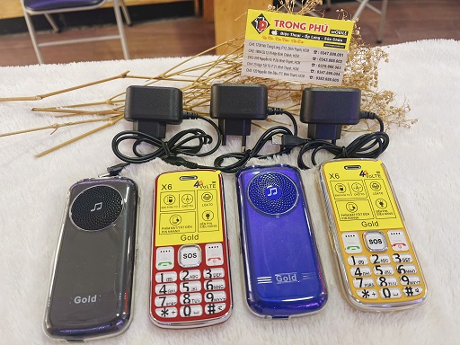 Điện thoại cho người già Good X6 pro 4G - Sóng 4G chuẩn