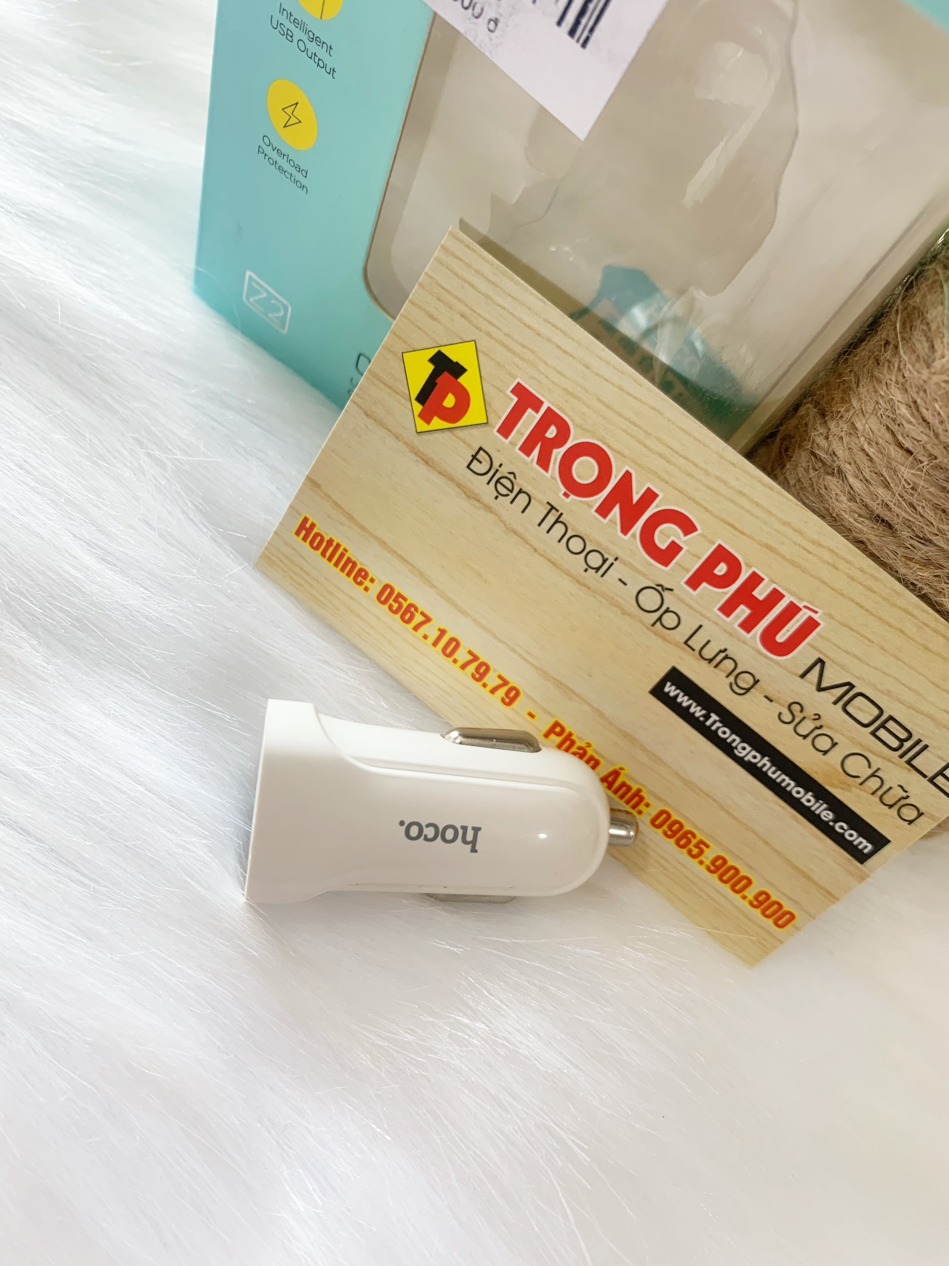 Tẩu sạc xe hơi hoco z2