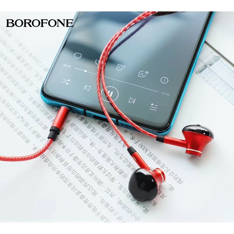 Tai nghe dây Đầu tròn Borofone CM4 chính hãng