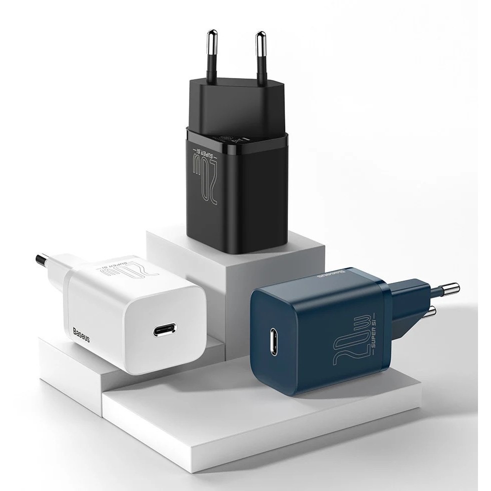 Cốc sạc TypeC 20W Baseus Super Si 1 cổng