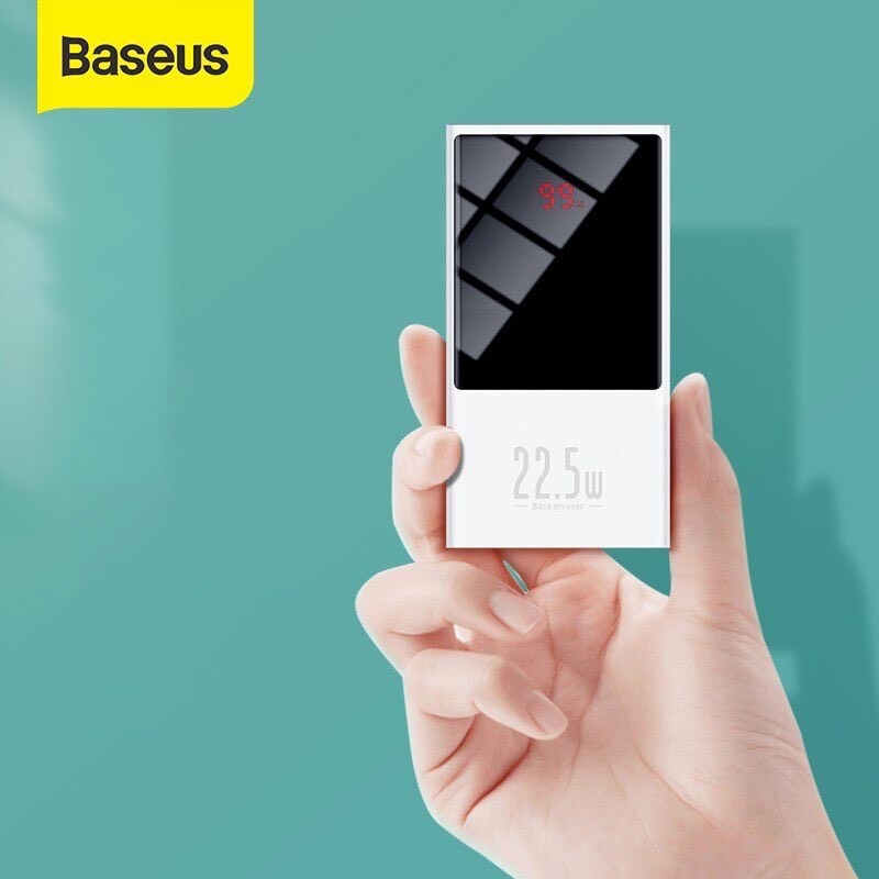Sạc dự phòng Baseus Super mini digital 22,5w