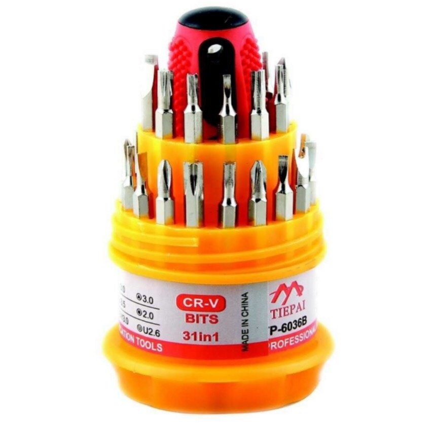Bộ tua vít tròn 31 đầu tiện dụng