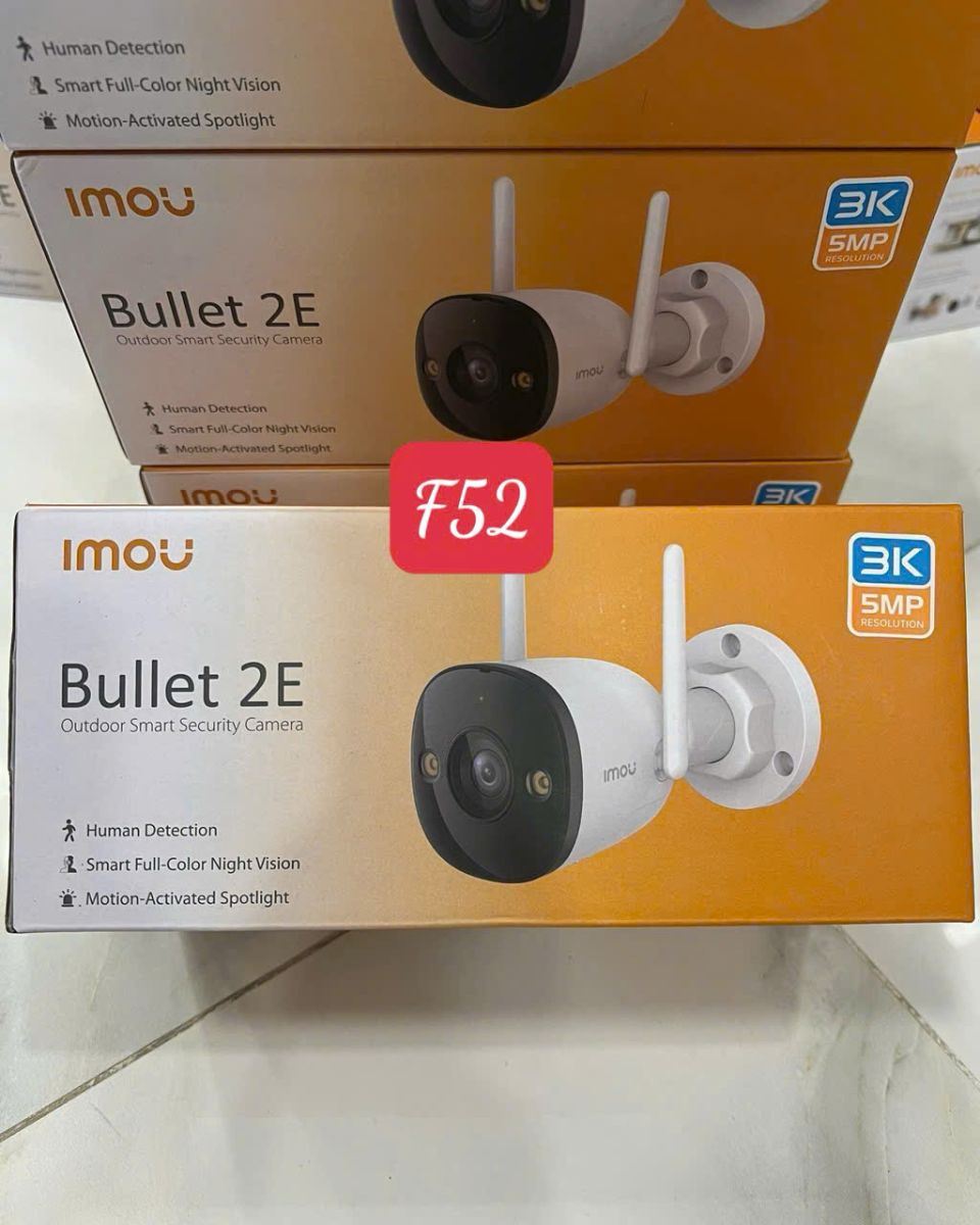 CAMERA IP IMou F52P EP 5.0MP (dùng ngoài trời) -- công nghệ full-color sắc nét 5 megapixel 3K