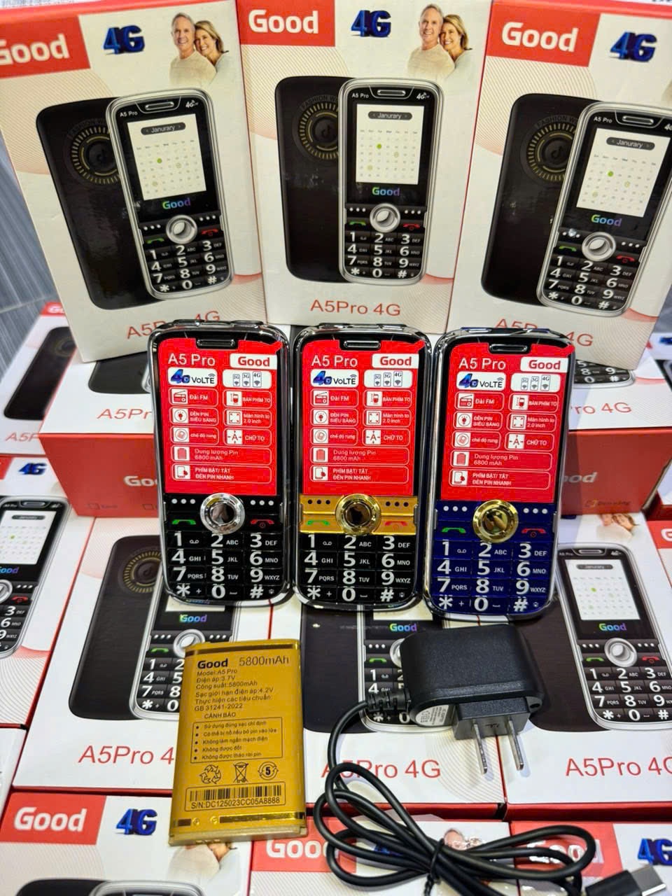 Điện thoại Good A5 Pro 4G - Sóng 4G chuẩn