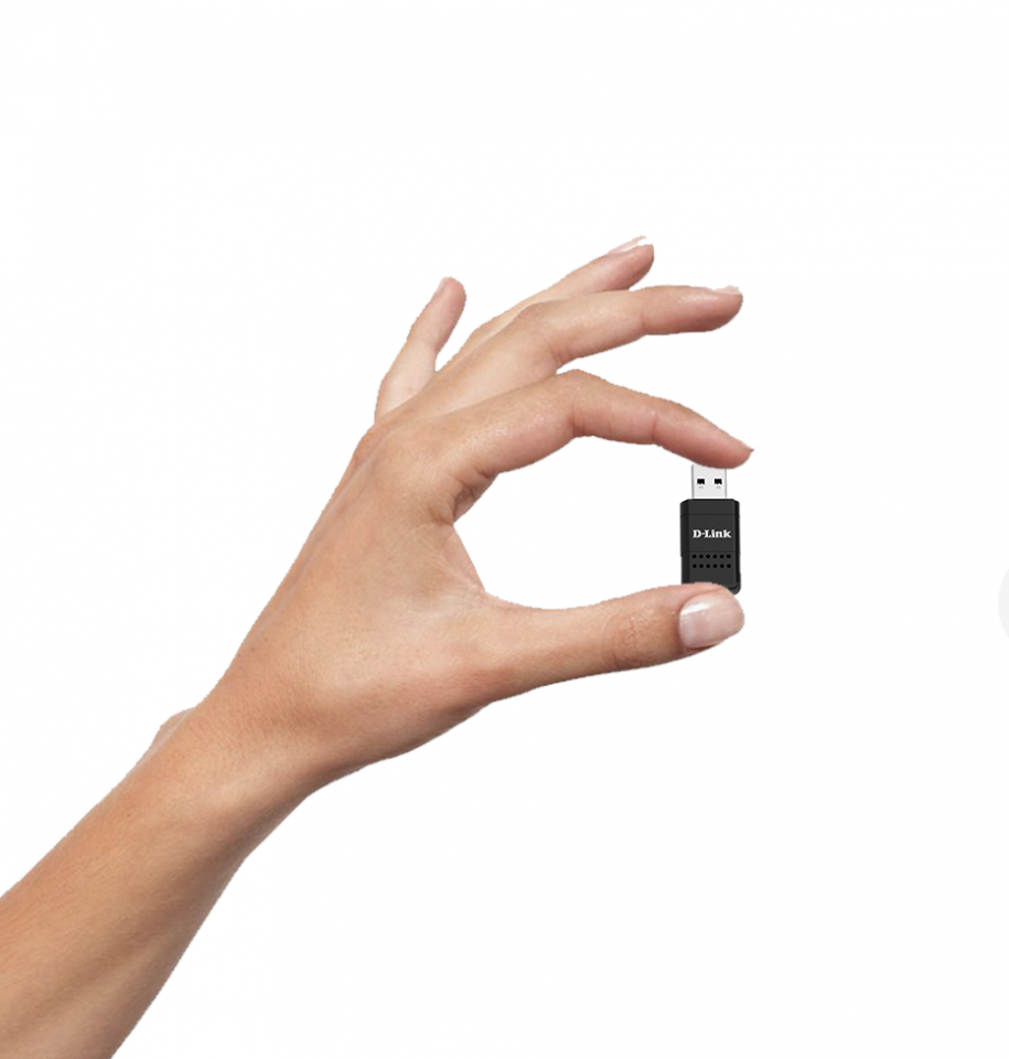 Cục USB thu sóng Wifi 6 băng tần kép D-link AX3000 - DWA-X3010 3.0 kích thước nhỏ gọn