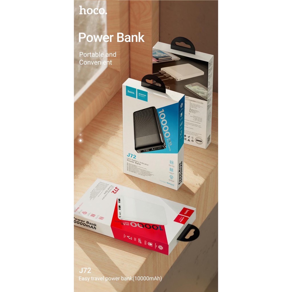 Sạc dự phòng Hoco j72 10.000mah