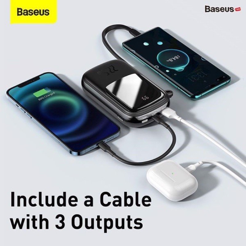 Sạc dự phòng Baseus QPOW 20W 20000mAh