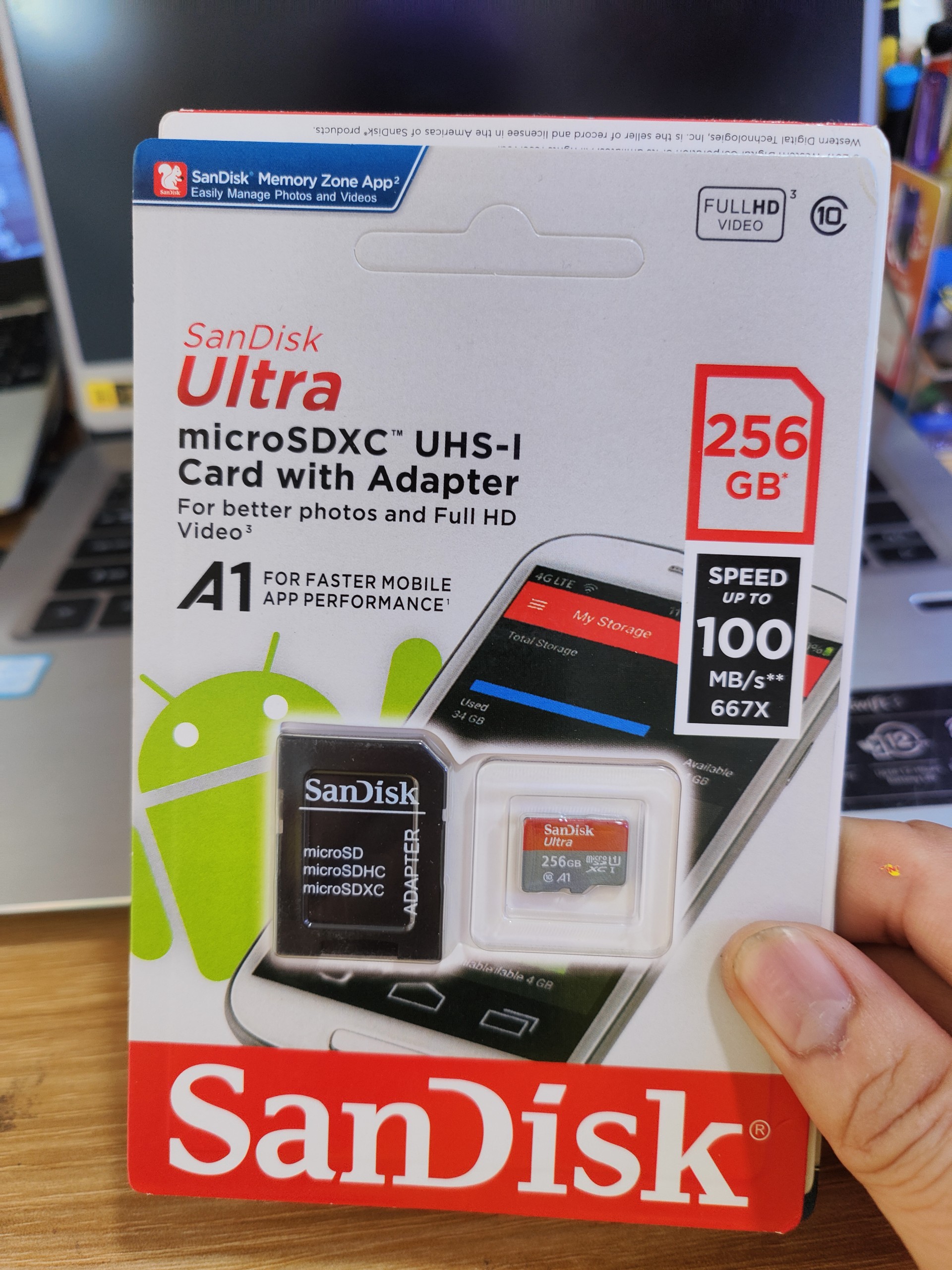 Thẻ Nhớ Micro SanDisk nhỏ Chính hãng
