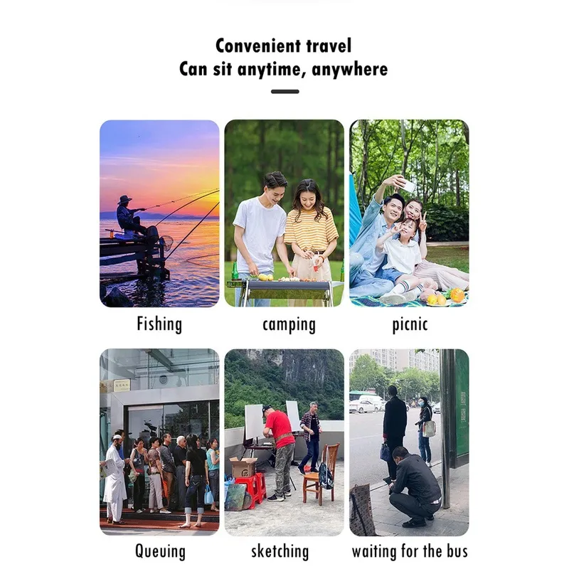 Ghế Gấp Gọn Hình Trụ