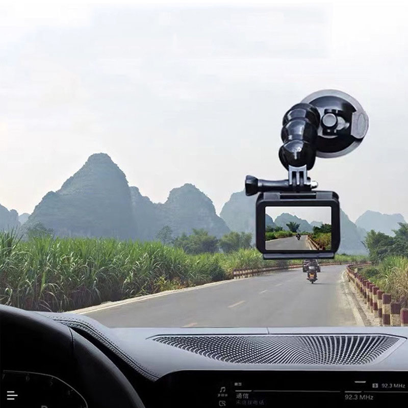 Kệ ô tô đỡ điện thoại ZCG xoay linh hoạt, Điều Chỉnh Được Cho Gopro, cam hành trình, điện thoại