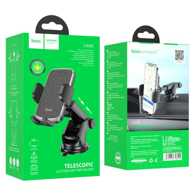 Kệ ô tô đỡ điện thoại Hoco ca95