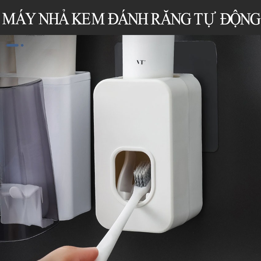 Giá treo bàn chải Kem đánh răng 2-4 cốc (Có Nặng Kem)