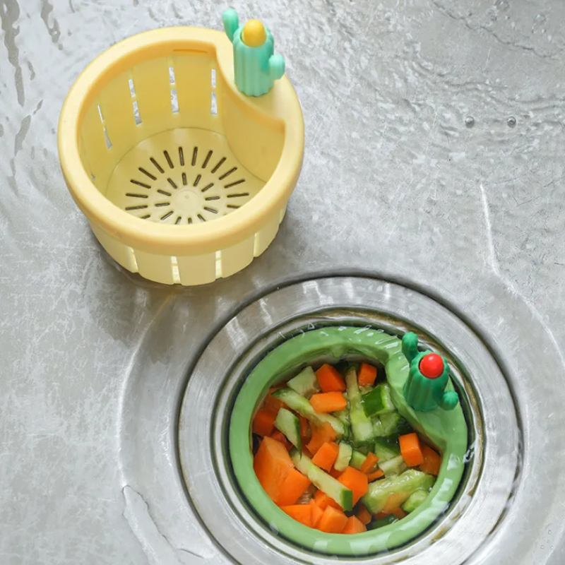 Bộ Lọc Bồn Rửa Chén/ Chậu Cống Xương Rồng