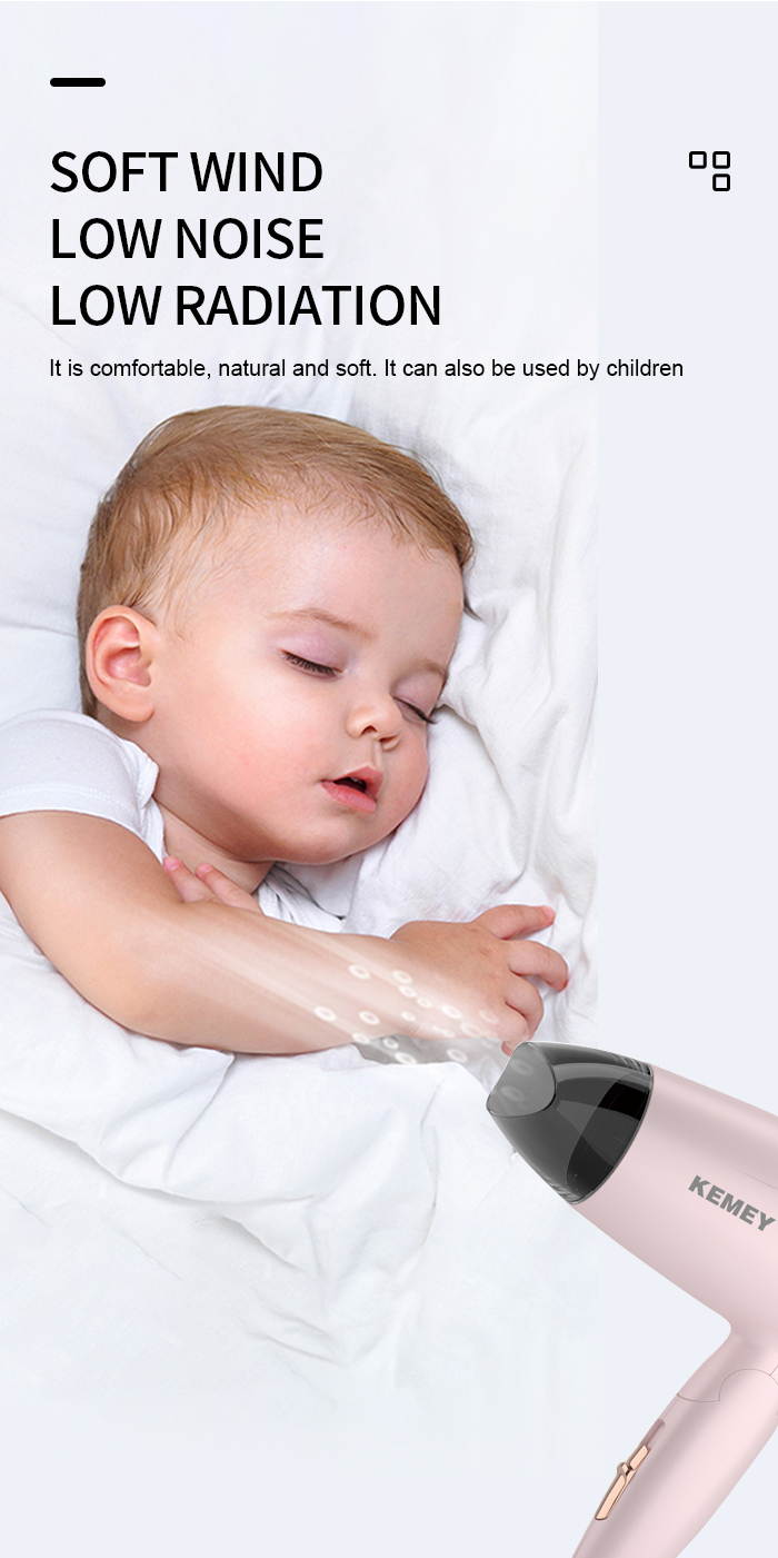 Máy Sấy Tóc Kemey KM-6837. Kemei