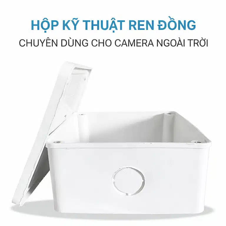 Hộp Kỹ thuật Lắp camera 11*11*5cm zen đồng