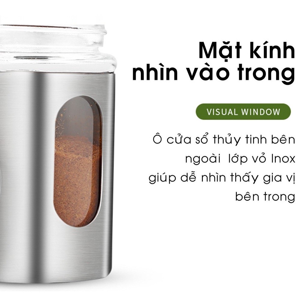 Hủ Đựng Tăm, Đựng Tiêu Inox