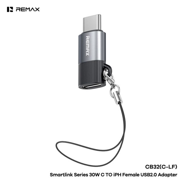 Đầu chuyển Remax CB32-LCF 30w Lighting ra Cắm typeC cái