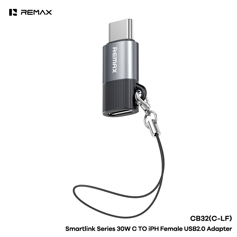 Đầu chuyển Remax CB32-LCF 30w Lighting ra Cắm typeC cái