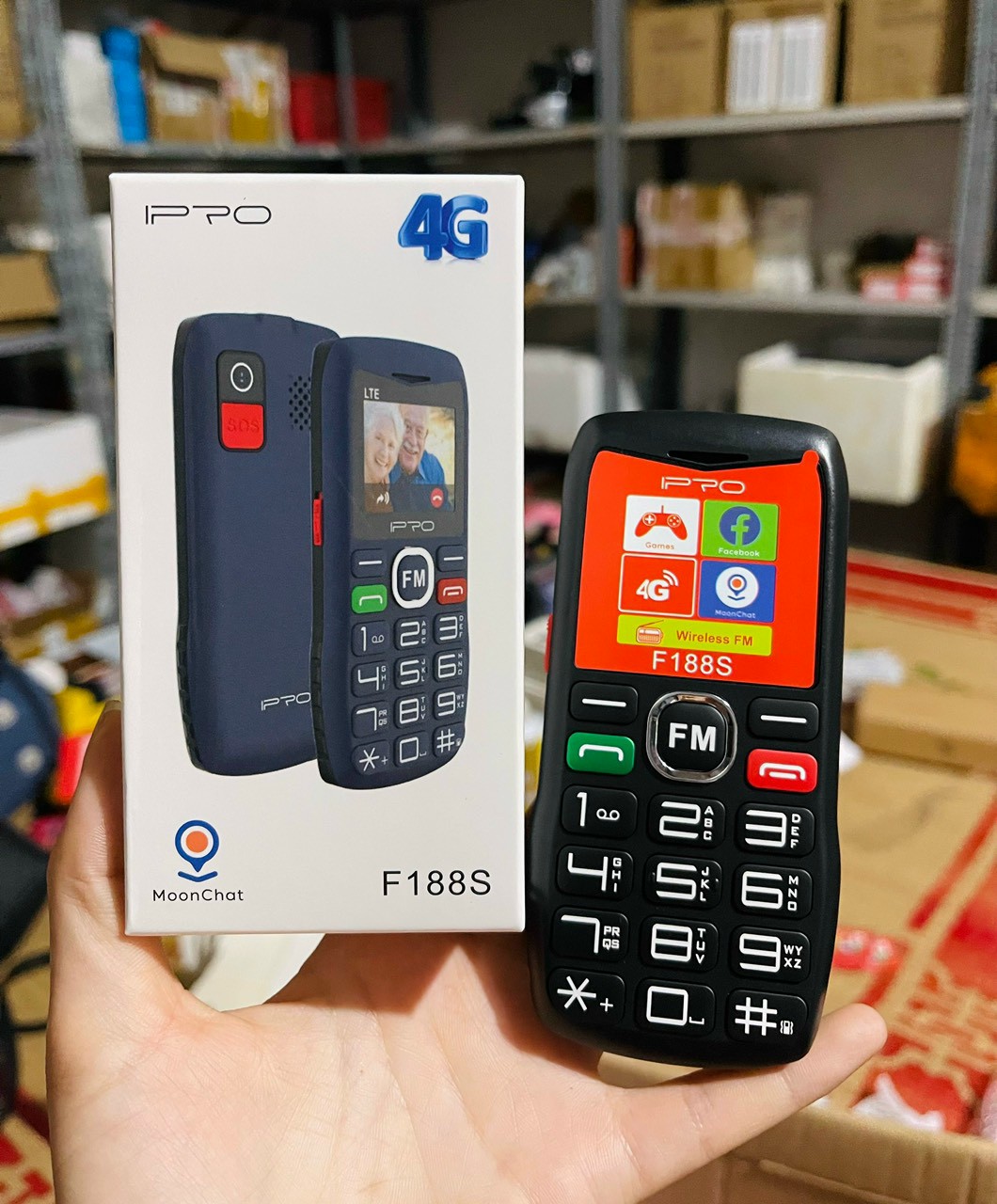 Điện thoại IPRO F188s 4G  - Sóng 4G chuẩn