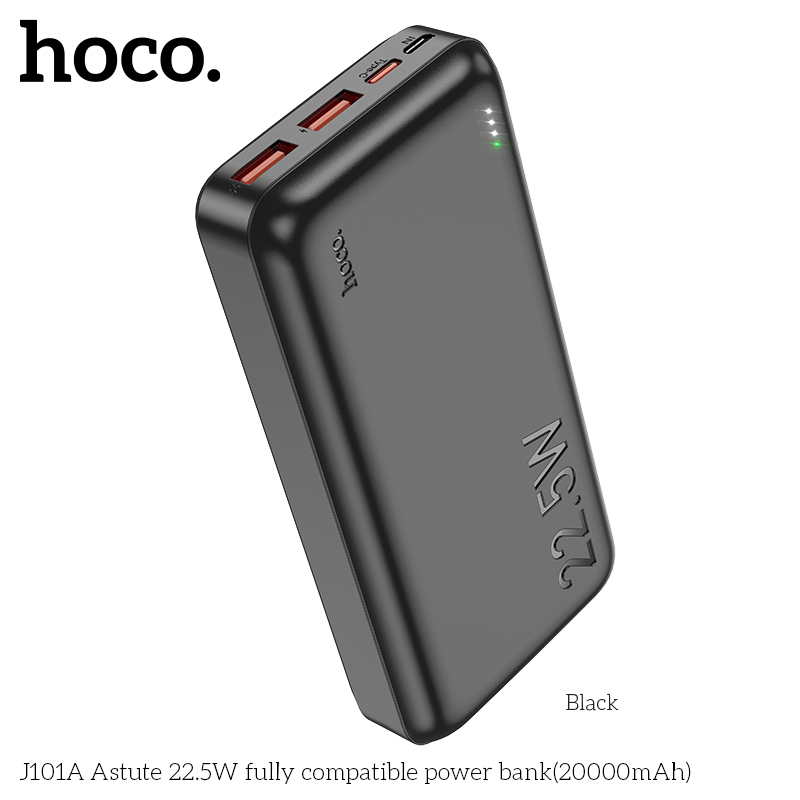 Sạc dự phòng 20000mah Hoco J101A
