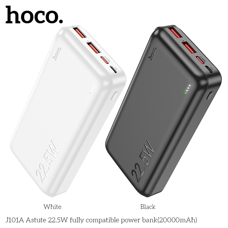 Sạc dự phòng 20000mah Hoco J101A